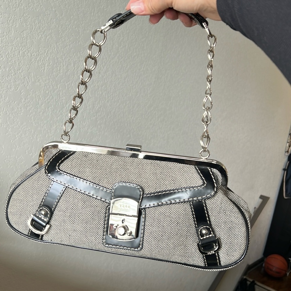 Rafē - Black and Grey Womens Handbag